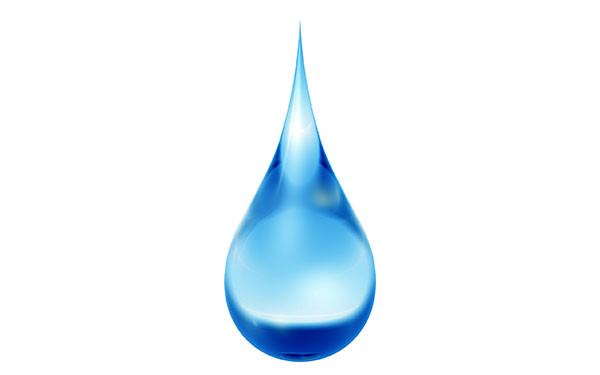 water drop of water