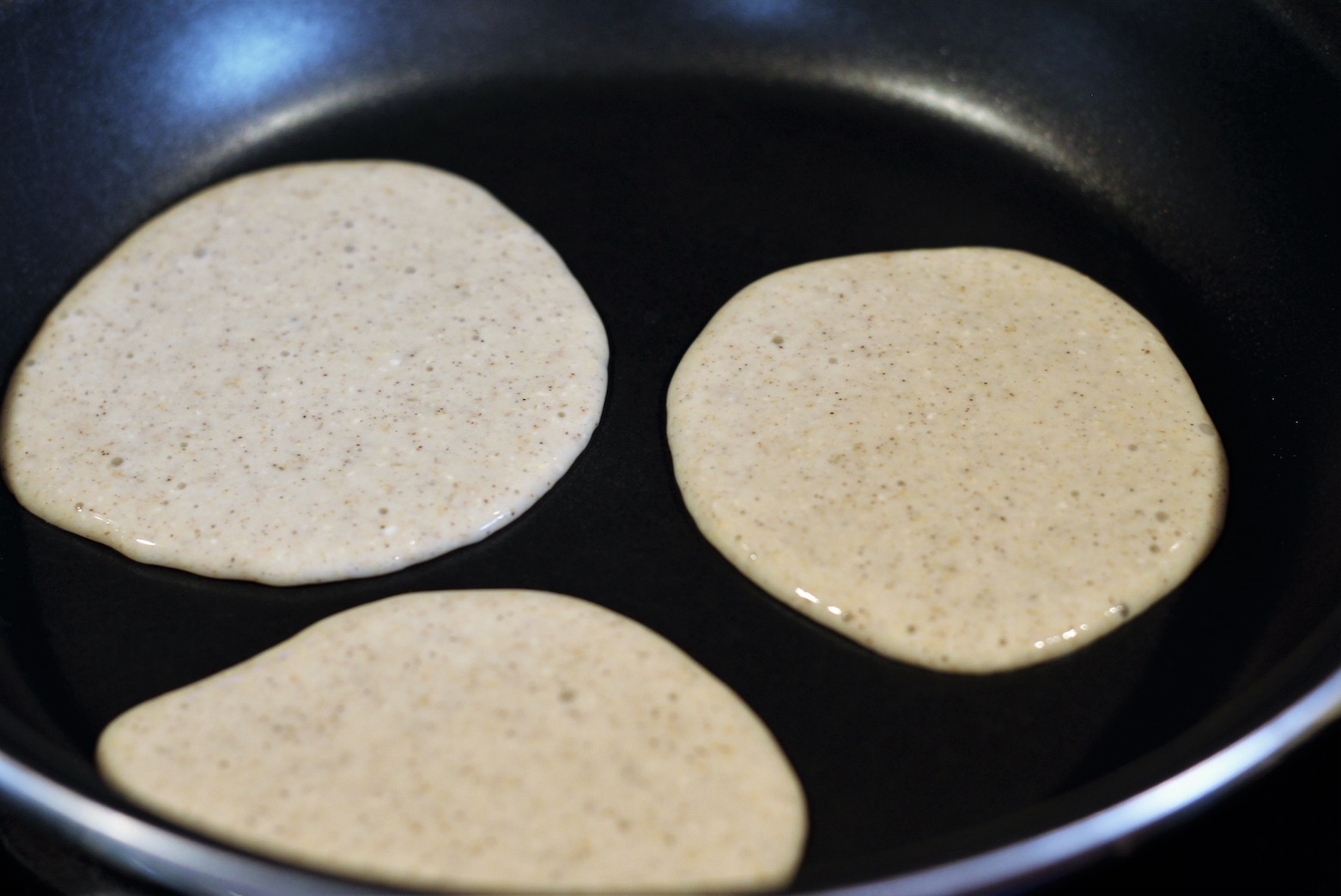 Heat the frying pan