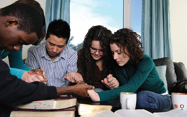 praying friends praying