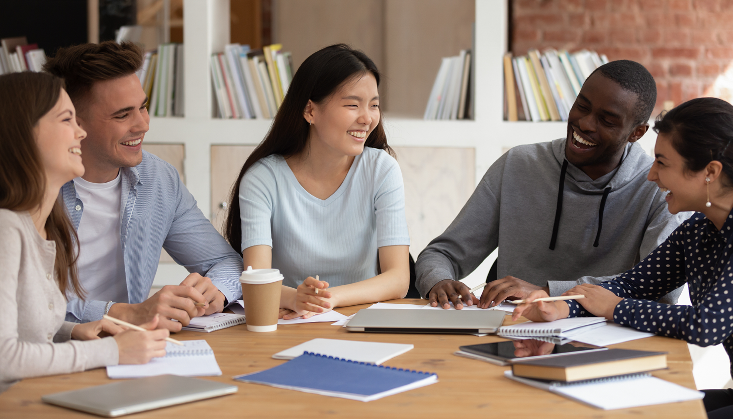 diverse college study group | tips for studying in graduate school