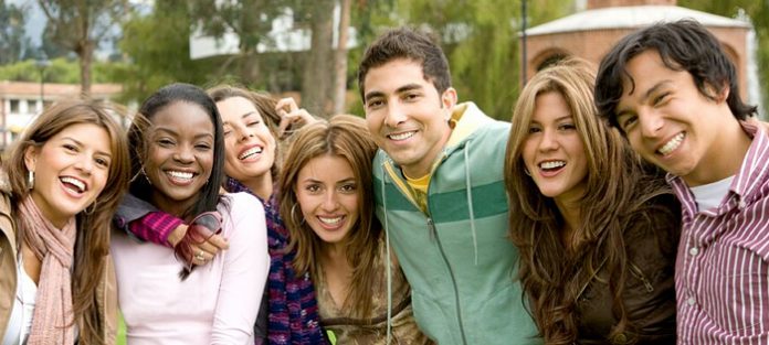 group-of-students Diverse group of students smiling