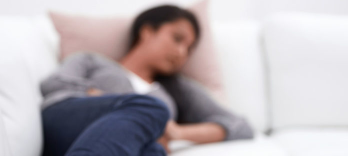 Napping girl