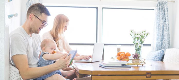 Family-sitting-at-the-kitchen-table Family-sitting-at-the-kitchen-table