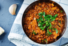 lentil soup | Full day of vegan meals