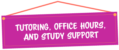 Tutoring, office hours, and study support