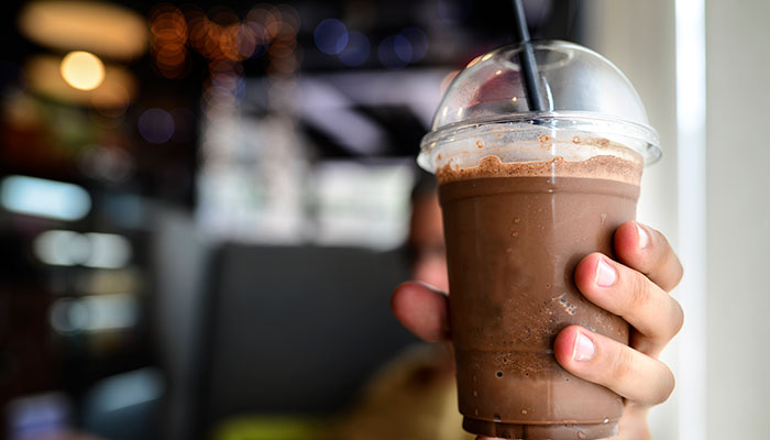 cocoa smoothie drink