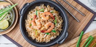 Quick and easy pad Thai