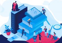 importance of a college degree | vector illustration of career path concepts