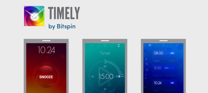 Timely app screen shots