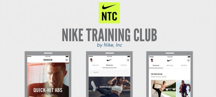 Nike training club, by Nike Inc